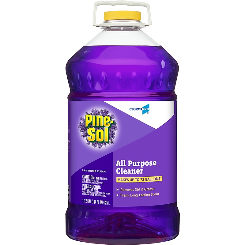 Pine-Sol CloroxPro All Purpose Cleaner, Lavender Clean Scent, 144 oz. (CLO 97301) image 1
