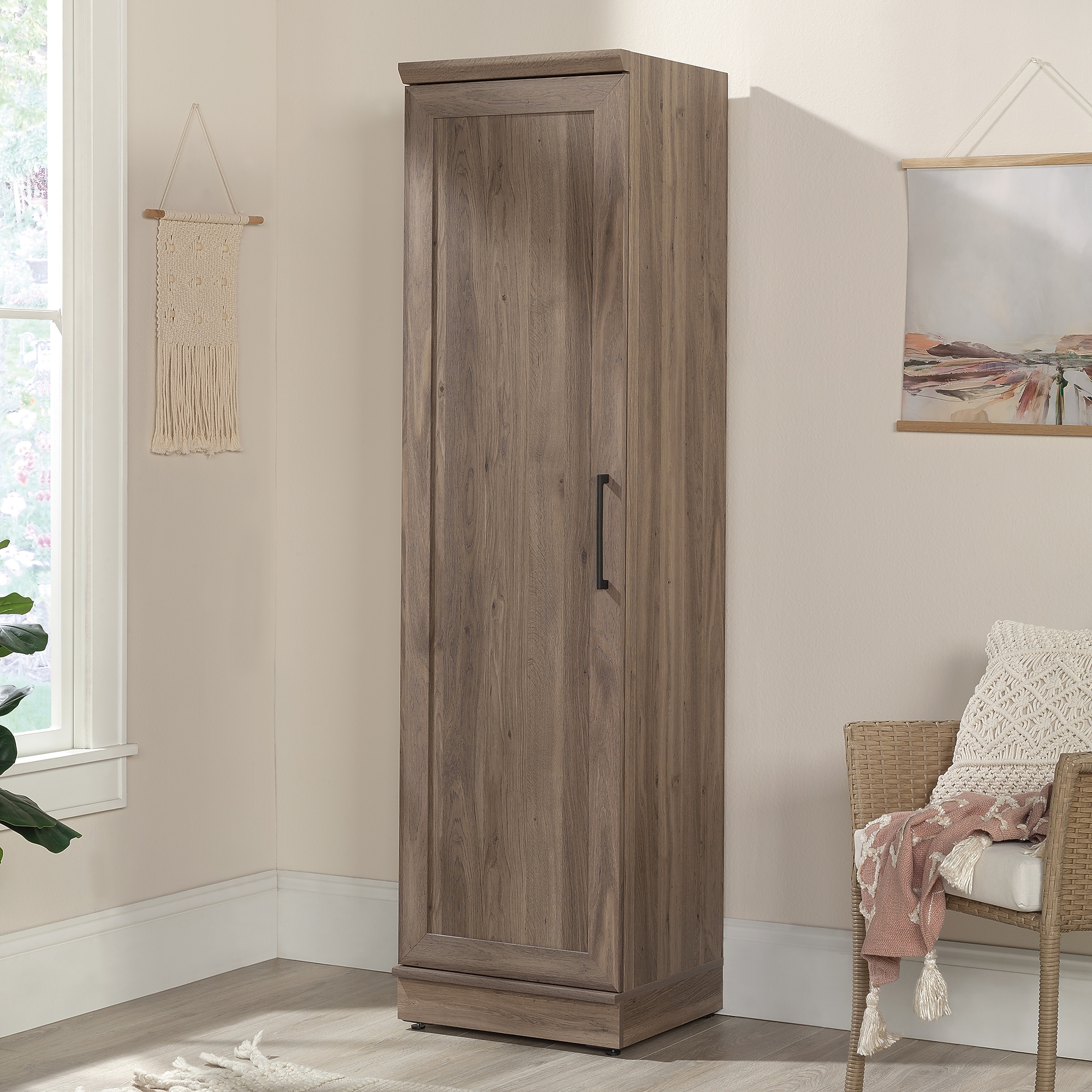 Sauder HomePlus 71″H Storage Cabinet with 4 Shelves, Salt Oak (435138) Sansujyuku sansujyuku.com