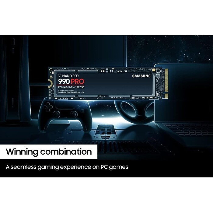 Samsung 990 PRO 4TB M.2 PCIe Gen4 NVMe Internal Solid State Drive