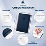 Clever Fox Check Register Book, 8.3" x 6.1", Dark Blue, 135 Sheets/Book (B0BH8VRWQ1)~#|#~6CF4C080-FA15-466F-994D998010BFD871_sc7