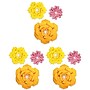 Happily Ever Elementary Creatively Inspired Orange, Yellow, Pink Flowers Accent, 3/Set, 3 Sets/Bundle (CD-107006-3)~#|#~6CFC15C1-3CE3-4426-A28F5537C536BA6F_sc7