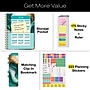 2027 Excello Brands Fashion Planner 8.5" x 11" Calendar Year Weekly & Monthly, Hardcover, Teal Gold Marble~#|#~6CFF84F9-5821-400F-81C6AE983D464F47_sc7