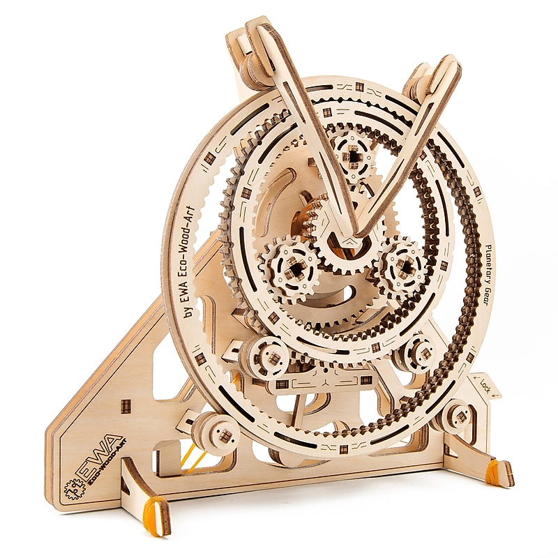 EWA Eco-Wood-Art Planetary Gear 3D Wooden STEM Construction Kit, 153 Pieces/Set (AVRAV0523208) image 1