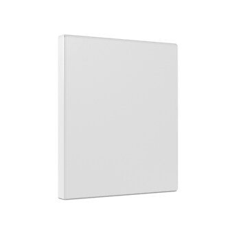 Staples 1/2" 3-Ring View Binders, White, 12/Pack (23740/21682)