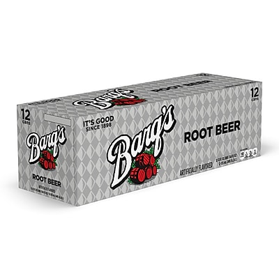 Barq's Root Beer, 12 oz., 24/Carton (49000030129)