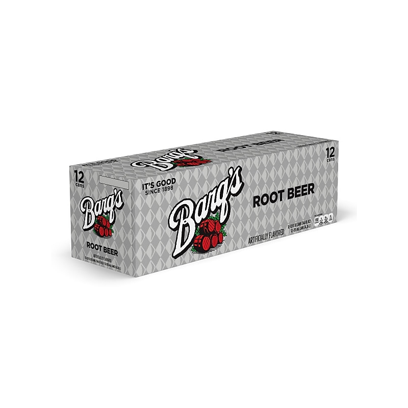 Barq's Root Beer, 12 oz., 24/Carton (49000030129) image 1