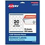Avery Waterproof Round Laser Multipurpose Labels, 1-5/8" Dia., White, 200/Pack (19479399428)~#|#~6D11B4AA-CDAE-41B9-8D020CC556FF42BB_sc7