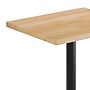 Flash Furniture Bennett Wooden Commercial Indoor Table, 30" x 24", Natural Top/Black Base (GSF2430NTTR18B)~#|#~6D22DAED-9D5B-4CA8-9F96FF72C6833510_sc7