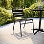 Flash Furniture Lila Indoor-Outdoor Restaurant Stack Chair, Black (TLH015CBK)~#|#~6D363DA7-9688-4B55-9A62E893D27AFA2D_sc7