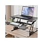 Mount-It! 30"W Manual Rectangular Adjustable Standing Desk Converter, Black (MI-15009S)~#|#~6D3D08CC-E4F6-4642-A8166EA6DBA470DF_sc7