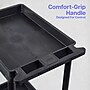 Luxor ENDURA 2-Shelf Utility Cart, Black (STC11-B)~#|#~6D3E0331-A587-4BF2-AAB8161409510689_sc7