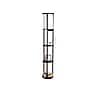 Simple Designs 62.5" Matte Black Floor Lamp with Cylindrical Shade (LF2010-BLK)~#|#~6D4B7B7B-FAD5-4F4A-8246FD8501BDF882_sc7