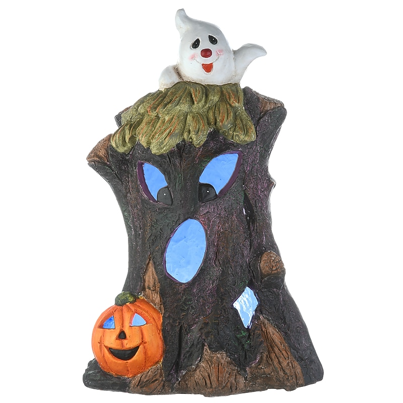 National Tree Company 18" Haunted Tree Trunk with LED Light (PG11-FJ18146) image 1