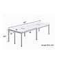Boss Office Products Simple System 66"W Desk, White, 4/Set (SGSD015-102-WT)~#|#~6D4EC0F6-D02A-4EE2-8CAD353B107EB961_sc7