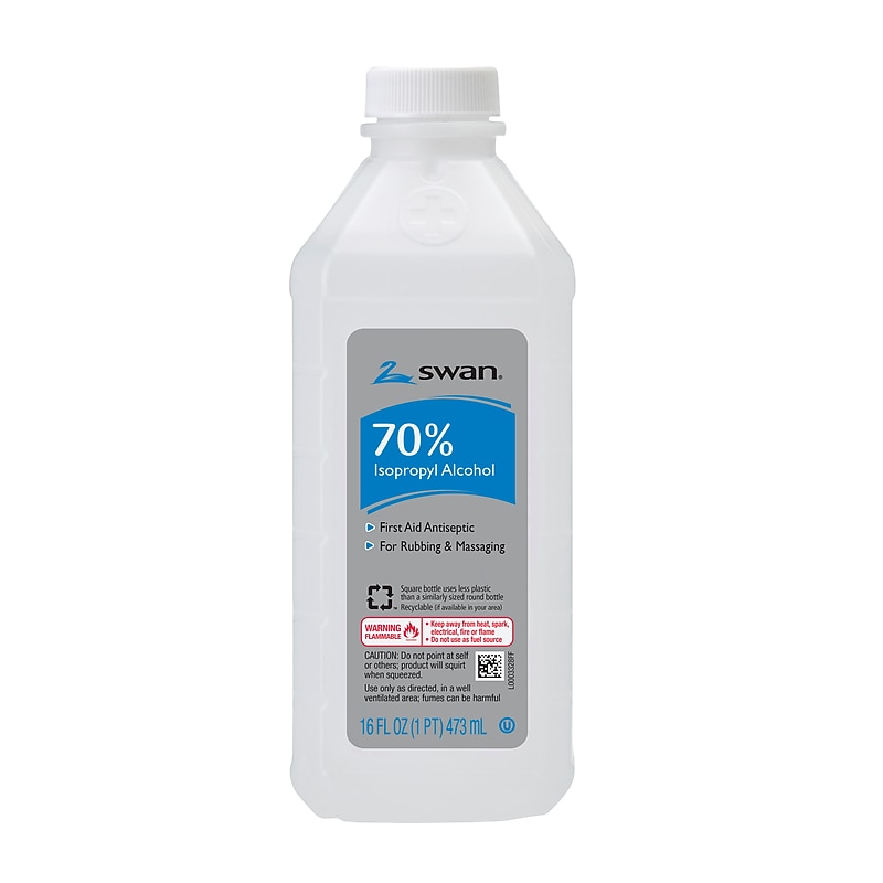 Swan 70% Isopropyl Alcohol, 16 oz. (1000033127) image 1
