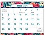 2026-2027 Excello Brands 8.5" x 11" Academic Monthly Wall Calendar, Teal Floral (NAY27-8511WC-17)~#|#~6D58783E-8927-4115-B68188132FF5BCAA_sc7