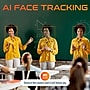 Delton AIC60 UHD 4K Face Tracking and Gesture Controls Webcam, 8.3 Megapixels, Black, (DCAIC60)~#|#~6D5D4DC2-66C3-44F2-AAB22107C8F0AEB6_sc7