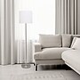 Simple Designs 57" Floor Lamp with Drum Shade, White (LF2004-WHT)~#|#~6D63283C-A9F6-4A24-B2A062ABDE5D3964_sc7