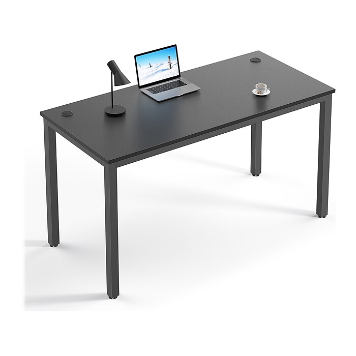 Staples black desk discount