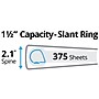 Avery 1 1/2" 3-Ring Non-View Binders, Slant Ring, Green (27353)~#|#~6D6BE55C-8966-4EB0-9CF19C30C82BA2BD_sc7