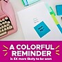 Post-it Recycled Super Sticky Notes, 3" x 3", Oasis Collection, 70 Sheets/Pad, 12 Pads/Pack (654R-12SST)~#|#~6D6C513F-12AB-4128-8C872D8D4D0C5BDD_sc7