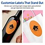 Avery Oval Multipurpose Labels, 4.25" x 2.5", Bright Orange, 240/Pack (94058)~#|#~6D6DE7AE-680C-434B-915223158025AA6F_sc7