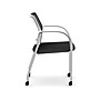 HON Ignition Fabric/Mesh Multipurpose Stacking Chair, Black/Designer White (HIGS6.F.H.IM.CU10.PK7)~#|#~6D74E963-D290-43FA-81F3773177B212E1_sc7
