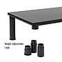 Mind Reader Adjustable Dual Monitor Stand, Black (DUBMO-BLK)~#|#~6D82CE40-08B3-4F63-87CF71CAA173ACCF_sc7
