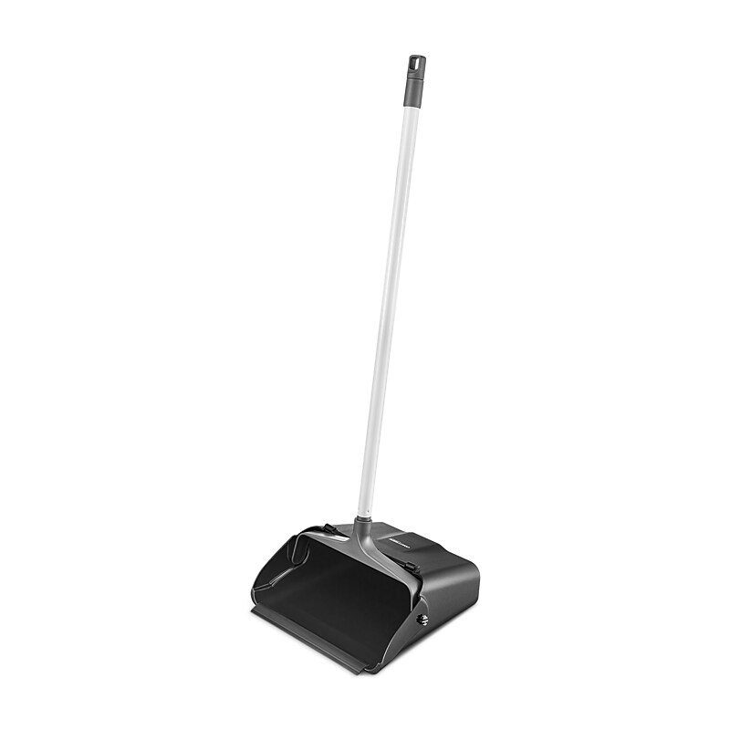 Coastwide Professional™ Heavy Duty 29.4" Plastic Upright Dustpans, Black (CW62116) image 1