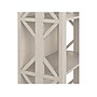 Bush Furniture Homestead TV Stand with 4-Shelf Bookcases, Screens up to 70", Linen White Oak (HOT012LW)~#|#~6D878156-BE94-49CE-BF70FB3532130FD4_sc7