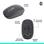 Logitech M196 Wireless Ambidextrous Optical Bluetooth & USB Mouse, Graphite (910-007456)~#|#~6D8B5FEB-ACD7-4BE9-BF409EAA95E17FA2_sc7