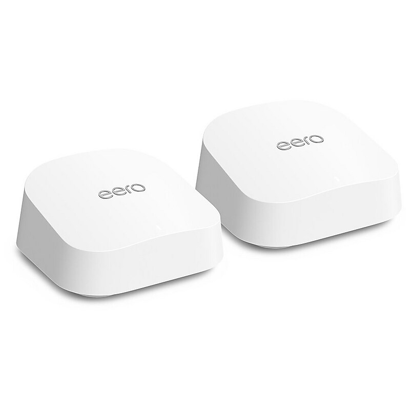 eero 7 BE1800 Wireless Dual-Band 2.5G Mesh Wi-Fi 7 System, 2/Pack (B0D9555PBN) image 1
