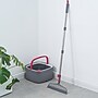 True & Tidy TrueClean Microfiber Spin Mop & Bucket Kit, Gray/Pink (SPIN-800 DELUXE)~#|#~6D8BCC2F-62CF-4625-826152DA80F7B571_sc7