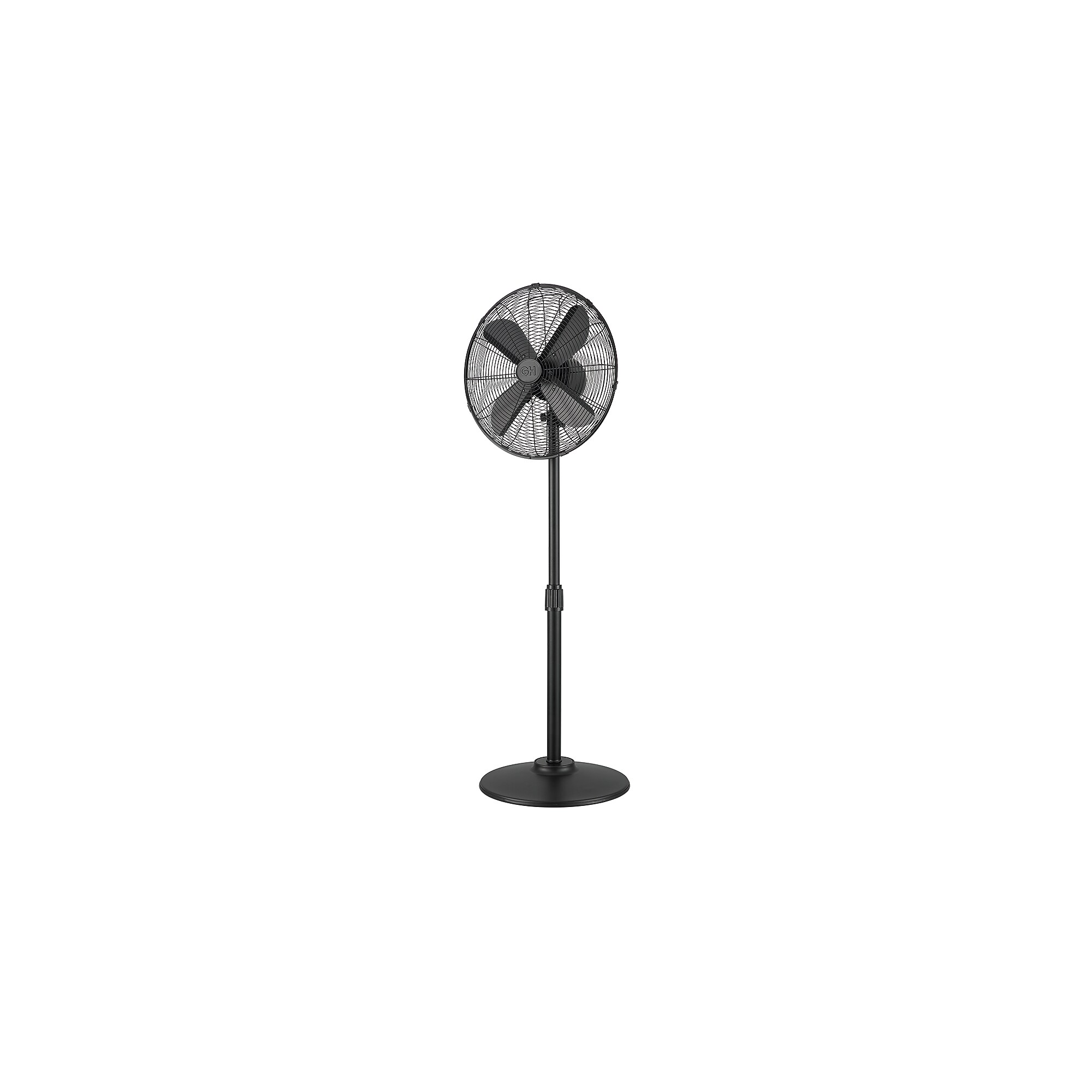 Good Housekeeping 16″ Oscillating Pedestal Fan, 3-Speed, Matte Black (92701-MB) Sansujyuku sansujyuku.com