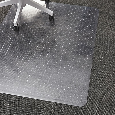 Staples Office Chair Mat, Clear Floor Mats, Low-Pile Carpets, 48 x 36 Inch, Smooth Glide Sansujyuku sansujyuku.com