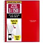 Five Star 3-Subject Notebooks, 8" x 10.5", Wide Ruled, 150 Sheets, Color Chosen at Random (51014)~#|#~6D8CB7E6-B340-4510-92FA2F4937C8FE6A_sc7