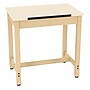 SHAIN Drafting Table, 36"H x 36"W x 24"D, Solid Maple (DT-9A37)~#|#~6D8D1EFC-5484-478B-B358985149C09D46_sc7