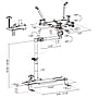 Mount-It! 19.68" x 4.25" Steel Adjustable Vehicle Laptop Mount with Universal Base, Black (MI-528)~#|#~6D8D2F17-BF7F-4651-8A90B969CB3F75D8_sc7