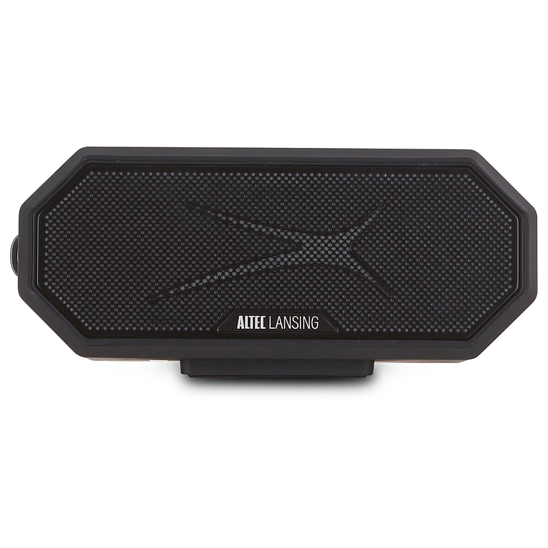 Altec Lansing Wireless BLuetooth HydraBlast2.0 Speaker, Black/Gray (IMW1302-BLKGRY) image 1
