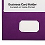 Staples Smooth 2-Pocket Paper Folder, Purple, 25/Box (27536-CC)~#|#~6D932689-42E8-46BB-9CE7D269416D4409_sc7