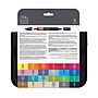 Winsor & Newton Promarker Dual-Tip Arts & Illustration Alcohol Based Marker, Assorted Colors, 24/Pack (WNX0290078)~#|#~6D93CC36-03E4-42DF-9339D44F1CD07276_sc7