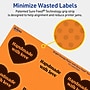 Avery Heart Shaped Multipurpose Labels, 2-9/32" x 1-27/32", Bright Orange, 960/Box (94603)~#|#~6D94405C-B36C-41D5-9C26C35241FCC03F_sc7