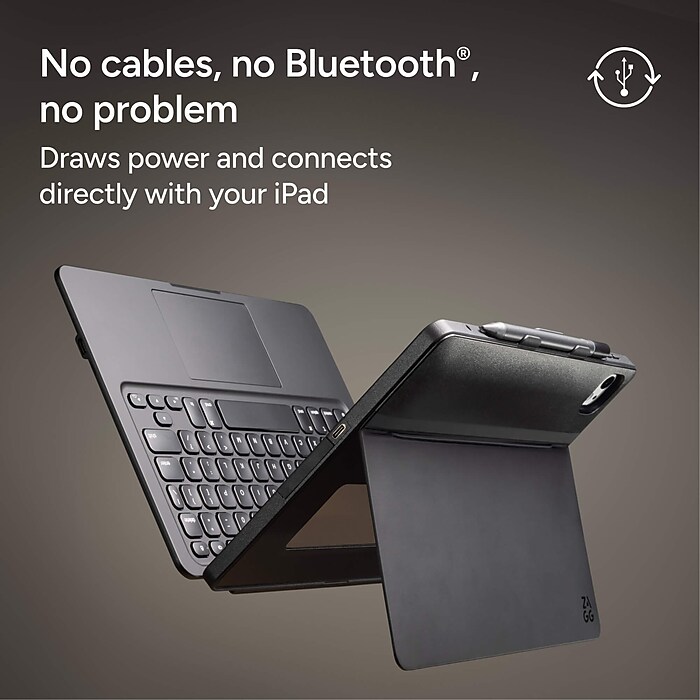 ZAGG Pro Keys Connect Polycarbonate iPad 11
