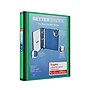 Staples Heavy Duty 1" 3-Ring Better Binder, D-Ring, Green (ST55845-CC)~#|#~6D9F377A-7F7C-44B5-86627272280E1998_sc7