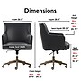 Finch Belmont Ergonomic Leather Swivel Executive Chair, Charcoal (CHR10061C)~#|#~6DA0ADE1-7965-4CAC-B70570A2D9342653_sc7