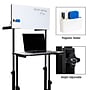 Mind Reader 21"W Adjustable Standing Whiteboard Desk, Black (SDWBOARD-BLK)~#|#~6DA326BF-960B-41CE-8E3D0C446B174FD7_sc7