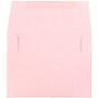 JAM Paper A2 Booklet Envelope 4 3/8" x 5 3/4", Baby Pink, 100/Pack (155623d)~#|#~6DA8EBE2-B55D-4E1D-926DFA2E36700F51_sc7