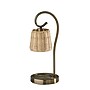 Simplee Adesso Perry Candlewarmer 14.5" Halogen Table Lamp, Antique Brass (SL1194-12)~#|#~6DAC0C72-830F-474B-834DF751CA469BAC_sc7