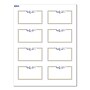 Avery Gold & Navy Border w/ Florals Matte Blank Card, White, 80/Pack (S00-D31)~#|#~6DAC9426-6E39-432A-82B576EAB86C2878_sc7