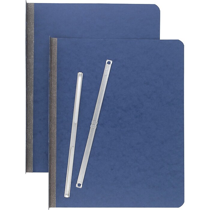 ACCO 2-Prong Report Cover, Letter Size, Dark Blue (A7025973) | Staples